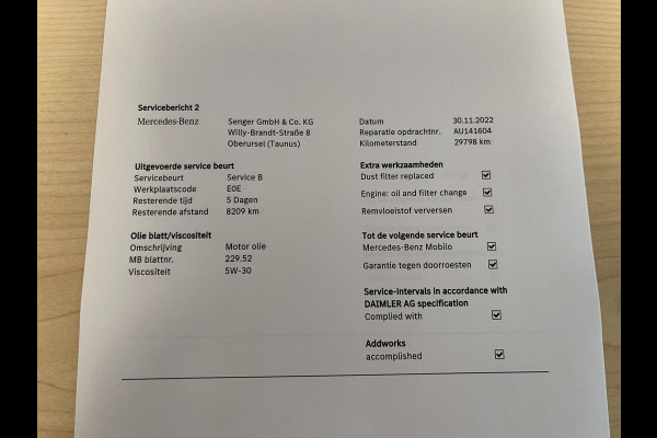 Mercedes-Benz B-Klasse 250 e Business Solution AMG Limited Night Pakket 18''/SOH 96%/Sfeerverlichting/DAB/PDC v+a/Stoelverwarming/Climate/Apple Carplay & Android Auto