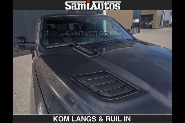 Dodge Ram SPORT | MEEST VOLLE RAM | €69950,- excl | 5.7 V8 HEMI | LUCHTVERING | HUD | MWK | PANO | VOL DIGI SCHERMEN | NIGHT EDITION | DUBBELE CABINE | 5 PERSOONS | DC | CREW CAB | TOP STAAT | KLEUR: GRANITE NIGHT EDITION GEWELDIGE KLEUR |