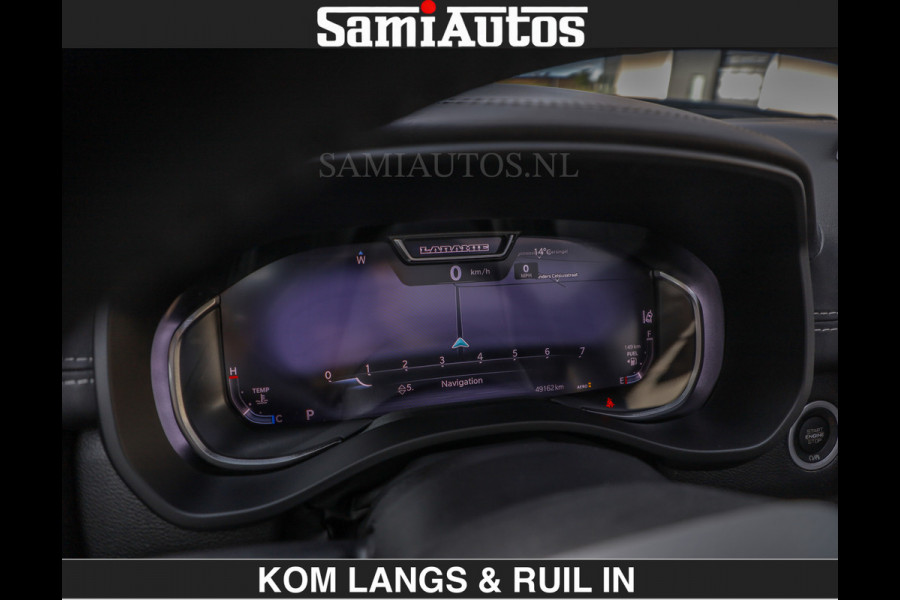 Dodge Ram SPORT | MEEST VOLLE RAM | €69950,- excl | 5.7 V8 HEMI | LUCHTVERING | HUD | MWK | PANO | VOL DIGI SCHERMEN | NIGHT EDITION | DUBBELE CABINE | 5 PERSOONS | DC | CREW CAB | TOP STAAT | KLEUR: GRANITE NIGHT EDITION GEWELDIGE KLEUR |