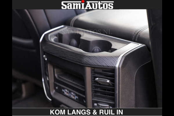 Dodge Ram SPORT | MEEST VOLLE RAM | €69950,- excl | 5.7 V8 HEMI | LUCHTVERING | HUD | MWK | PANO | VOL DIGI SCHERMEN | NIGHT EDITION | DUBBELE CABINE | 5 PERSOONS | DC | CREW CAB | TOP STAAT | KLEUR: GRANITE NIGHT EDITION GEWELDIGE KLEUR |
