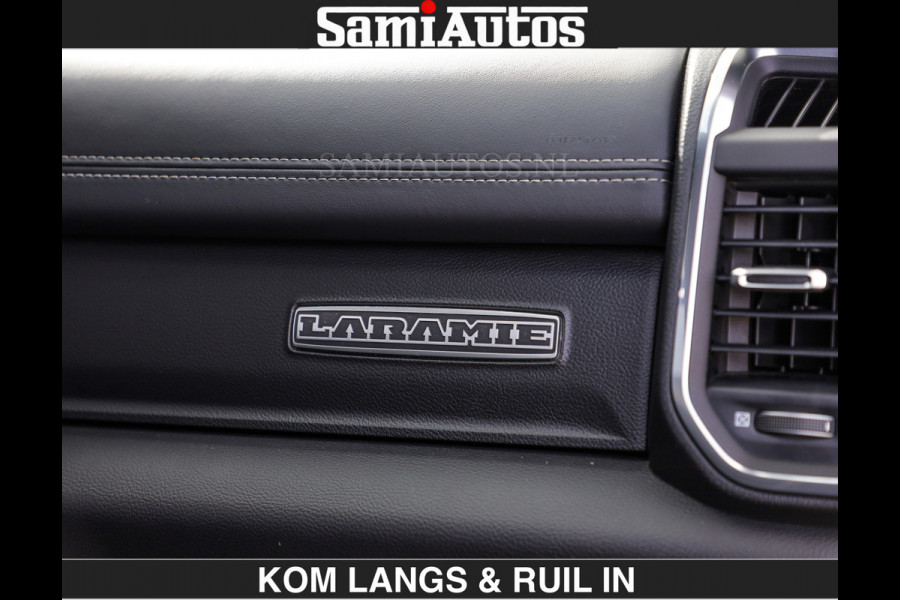 Dodge Ram SPORT | MEEST VOLLE RAM | €69950,- excl | 5.7 V8 HEMI | LUCHTVERING | HUD | MWK | PANO | VOL DIGI SCHERMEN | NIGHT EDITION | DUBBELE CABINE | 5 PERSOONS | DC | CREW CAB | TOP STAAT | KLEUR: GRANITE NIGHT EDITION GEWELDIGE KLEUR |