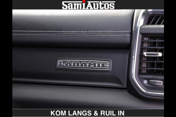 Dodge Ram SPORT | MEEST VOLLE RAM | €69950,- excl | 5.7 V8 HEMI | LUCHTVERING | HUD | MWK | PANO | VOL DIGI SCHERMEN | NIGHT EDITION | DUBBELE CABINE | 5 PERSOONS | DC | CREW CAB | TOP STAAT | KLEUR: GRANITE NIGHT EDITION GEWELDIGE KLEUR |