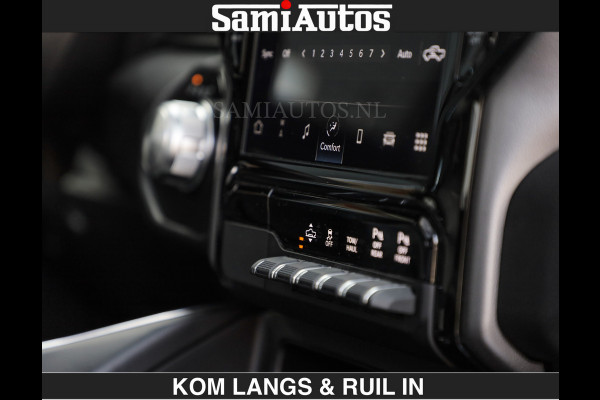 Dodge Ram SPORT | MEEST VOLLE RAM | €69950,- excl | 5.7 V8 HEMI | LUCHTVERING | HUD | MWK | PANO | VOL DIGI SCHERMEN | NIGHT EDITION | DUBBELE CABINE | 5 PERSOONS | DC | CREW CAB | TOP STAAT | KLEUR: GRANITE NIGHT EDITION GEWELDIGE KLEUR |