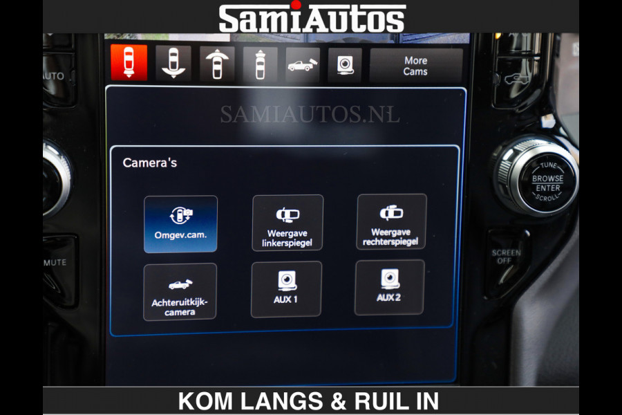 Dodge Ram SPORT | MEEST VOLLE RAM | €69950,- excl | 5.7 V8 HEMI | LUCHTVERING | HUD | MWK | PANO | VOL DIGI SCHERMEN | NIGHT EDITION | DUBBELE CABINE | 5 PERSOONS | DC | CREW CAB | TOP STAAT | KLEUR: GRANITE NIGHT EDITION GEWELDIGE KLEUR |