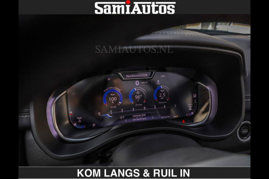 Dodge Ram SPORT | MEEST VOLLE RAM | €69950,- excl | 5.7 V8 HEMI | LUCHTVERING | HUD | MWK | PANO | VOL DIGI SCHERMEN | NIGHT EDITION | DUBBELE CABINE | 5 PERSOONS | DC | CREW CAB | TOP STAAT | KLEUR: GRANITE NIGHT EDITION GEWELDIGE KLEUR |
