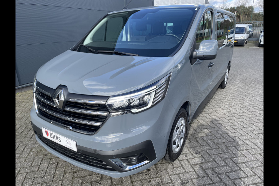Renault Trafic 150pk L2H1 Grand Luxury (Trekhaak - Camera - LED - 9 pers - Navigatie - Apple Carplay - Keyless Entry - Airco - Parkeersensoren