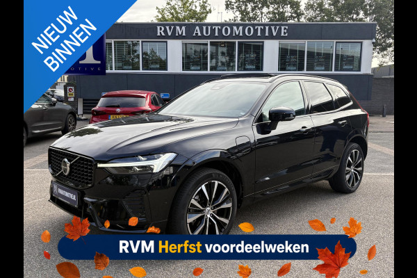 Volvo XC60 2.0 T6 Plug-in hybrid AWD Plus Dark DEALER ONDERHOUDEN | HARMAN/KADON | 360° GRADEN CAM. | STOEL/STUUR VERWARMING | APPLE CARPLAY./ANDROID AUTO | ELEKTRISCHE TREKHAAK