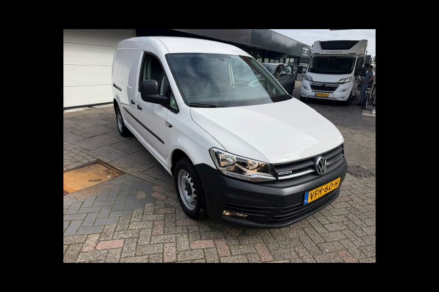 Volkswagen Caddy 1.4 TGI L2H1 EcoFuel Maxi Comfortline AIRCO I PDC I 1e EIGENAAR I COMPLETE ONDERHOUDSHISTORIE I RIJDEN OP GROEN GAS = CO2 NEUTRAAL 220 VOLT INVERTER