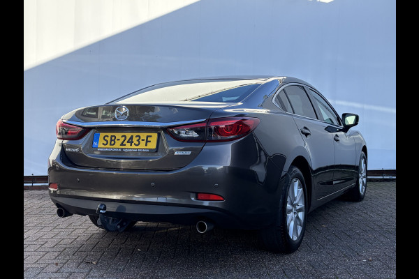 Mazda 6 2.0 SkyActiv-G 165 Skylease+ Trekhaak Cruise Carplay Stoelverwarming Navi Blis