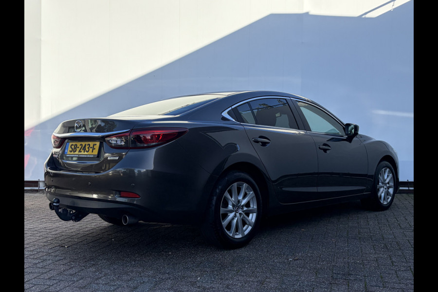 Mazda 6 2.0 SkyActiv-G 165 Skylease+ Trekhaak Cruise Carplay Stoelverwarming Navi Blis