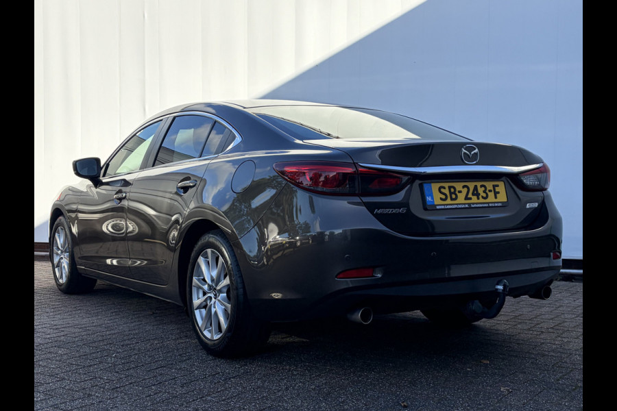 Mazda 6 2.0 SkyActiv-G 165 Skylease+ Trekhaak Cruise Carplay Stoelverwarming Navi Blis