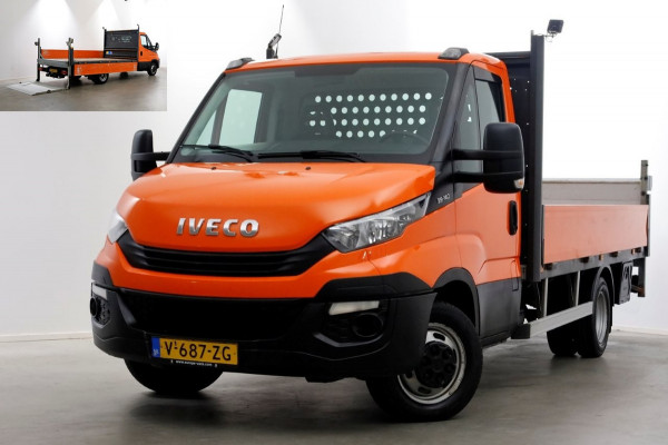 Iveco Daily 35C14 136pk E6 Open Laadbak met laadklep en trekhaak 3500kg 04-2019