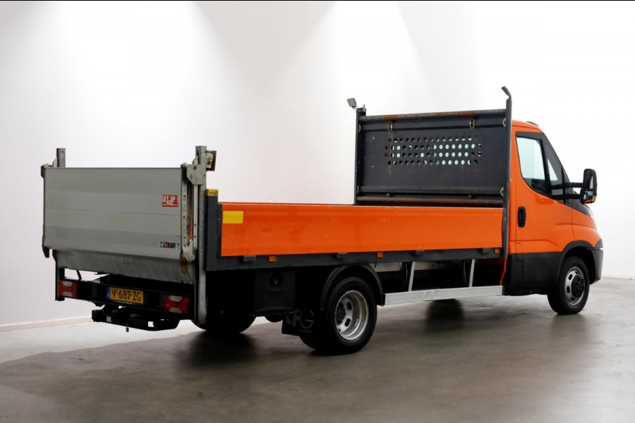 Iveco Daily 35C14 136pk E6 Open Laadbak met laadklep en trekhaak 3500kg 04-2019