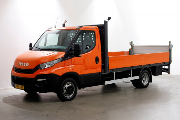 Iveco Daily 35C14 136pk E6 Open Laadbak met laadklep en trekhaak 3500kg 04-2019