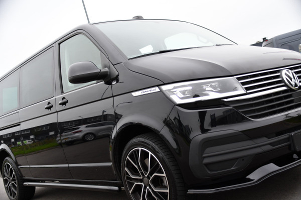Volkswagen Transporter 2.0 TDI L2H1 32 DC Caravelle Virtual, Adaptieve Cruise, Carplay, LED, 204pk, Stoelverwarming, Clima, Automaat, 2 x Schuifdeur, Multimedia, Uniek!