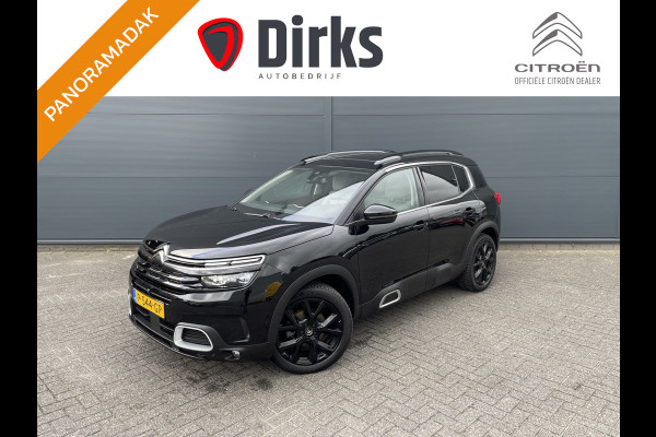 Citroën C5 Aircross 180pk Shine (Elektrisch Schuifdak - Trekhaak - Leder - Stoelverwarming - 360gr Camera - 19" - Grip Controle - Elektrische Klep)