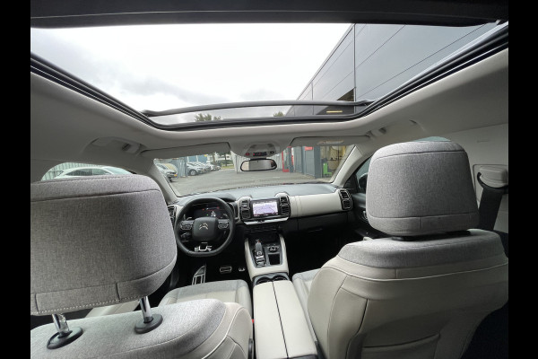 Citroën C5 Aircross 180pk Shine (Elektrisch Schuifdak - Trekhaak - Leder - Stoelverwarming - 360gr Camera - 19" - Grip Controle - Elektrische Klep)
