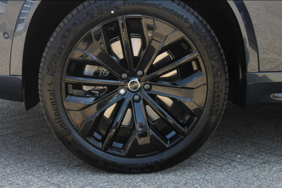 Volvo XC90 T8 406pk Automaat AWD Ultra Black Edition / Stoelmassage - en ventilatie / Luchtvering / Trekhaak / Panoramadak / Google services / Elektrisch bedienbare voorstoelen met geheugen / Stoelverwarming voor en achter