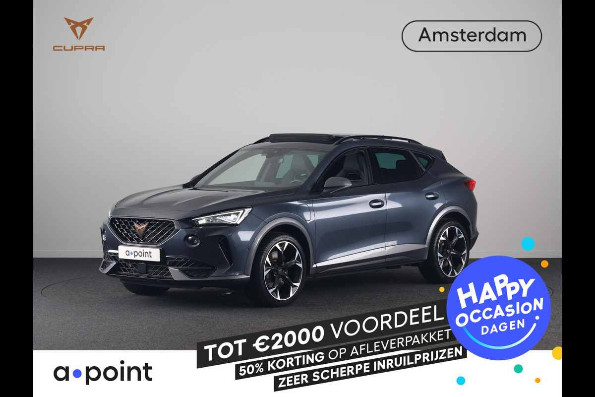 CUPRA Formentor 1.4 e-Hybrid VZ Performance 245 pk Automaat | Navigatie | Panoramadak | Parkeersensoren (Park assist) | Achteruitrijcamera | Elektr. bestuurdersstoel met geheugen | Autom. airco (3 zones) |