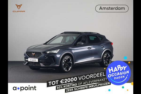 CUPRA Formentor 1.4 e-Hybrid VZ Performance 245 pk Automaat | Navigatie | Panoramadak | Parkeersensoren (Park assist) | Achteruitrijcamera | Elektr. bestuurdersstoel met geheugen | Autom. airco (3 zones) |