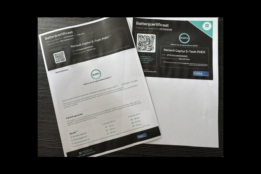 Renault Captur 1.6 E-Tech Plug-in Hybrid 160 Intens -SOH 91%
