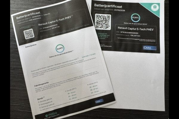 Renault Captur 1.6 E-Tech Plug-in Hybrid 160 Intens -SOH 91%