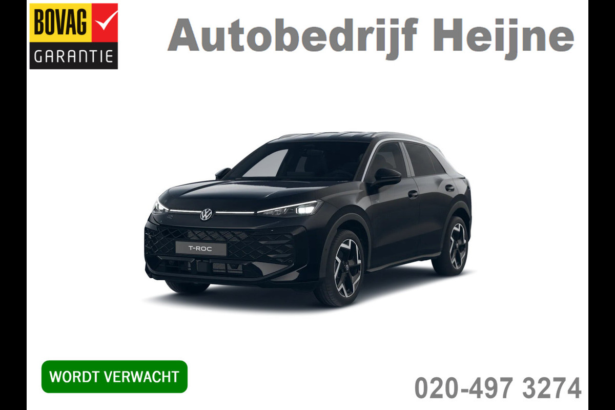 Volkswagen T-Roc 1.5 eTSI 150PK DSG R-LINE SPORT IQ.LIGHT MATRIX/NAVI/CAMERA