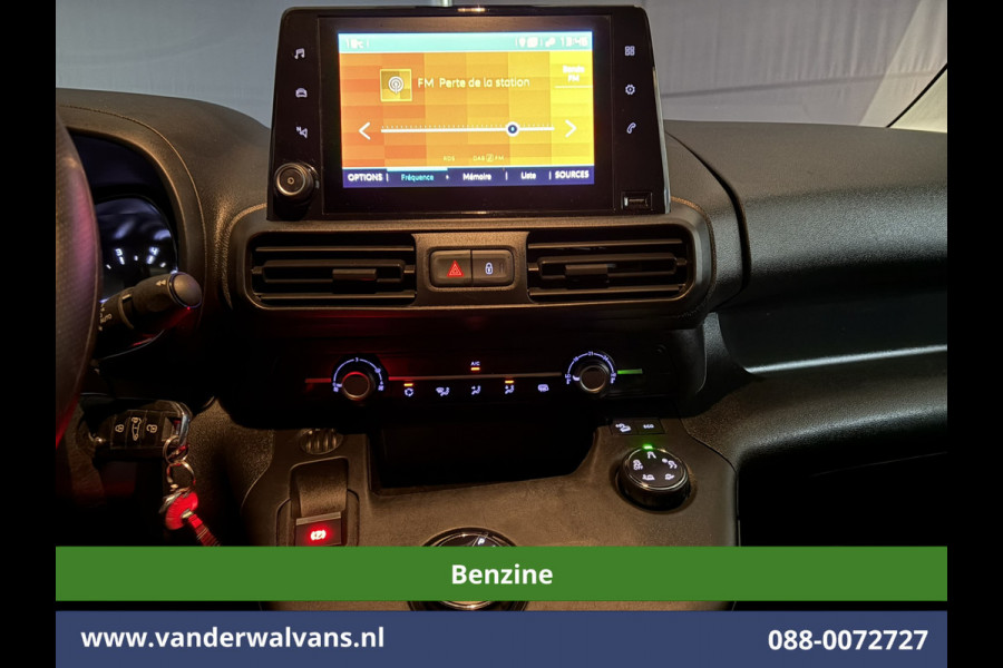 Citroën Berlingo 1.2 PureTech 130pk Automaat Benzine L1H1 Inrichting Euro6 Airco | 3-Zits | Navigatie | Camera | Apple Carplay Cruisecontrol, Android Auto, Parkeersensoren, Bijrijdersbank
