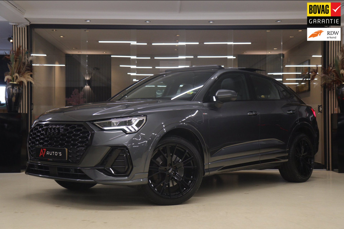 Audi Q3 Sportback 45 TFSI e S Edition 3X S-Line /PANO/CARPLAY/KEYLES/STOELV/BOMVOL