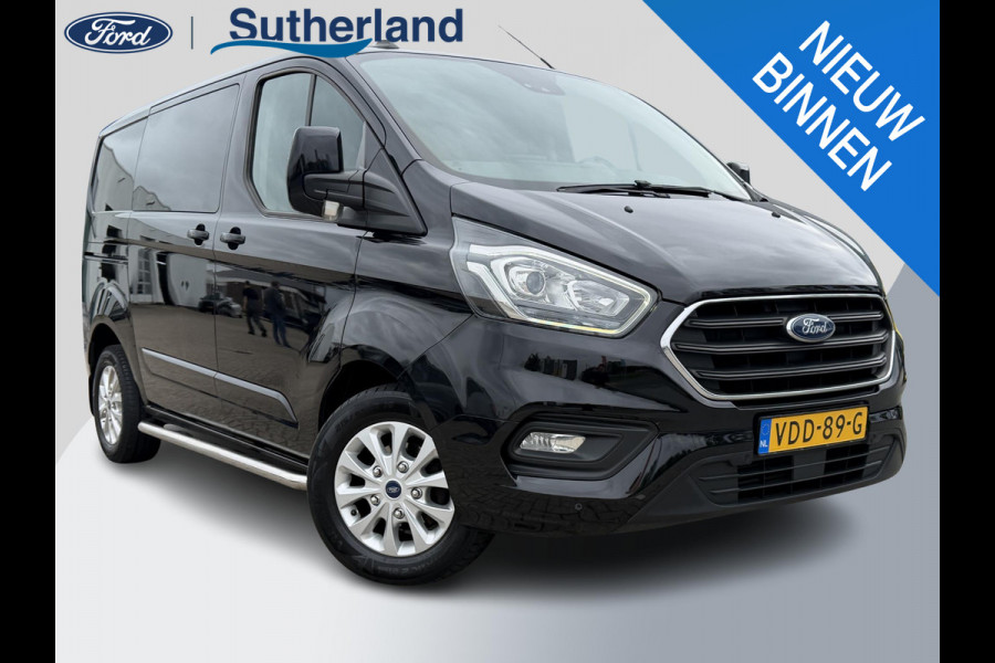 Ford Transit Custom 300 2.0 TDCI L1H1 Limited DC 130pk | Trekhaak | Dubbele Schuifdeur | Apple Carplay/Android auto | Achteruitrijcamera