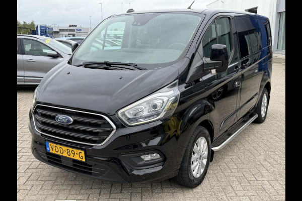 Ford Transit Custom 300 2.0 TDCI L1H1 Limited DC 130pk | Trekhaak | Dubbele Schuifdeur | Apple Carplay/Android auto | Achteruitrijcamera