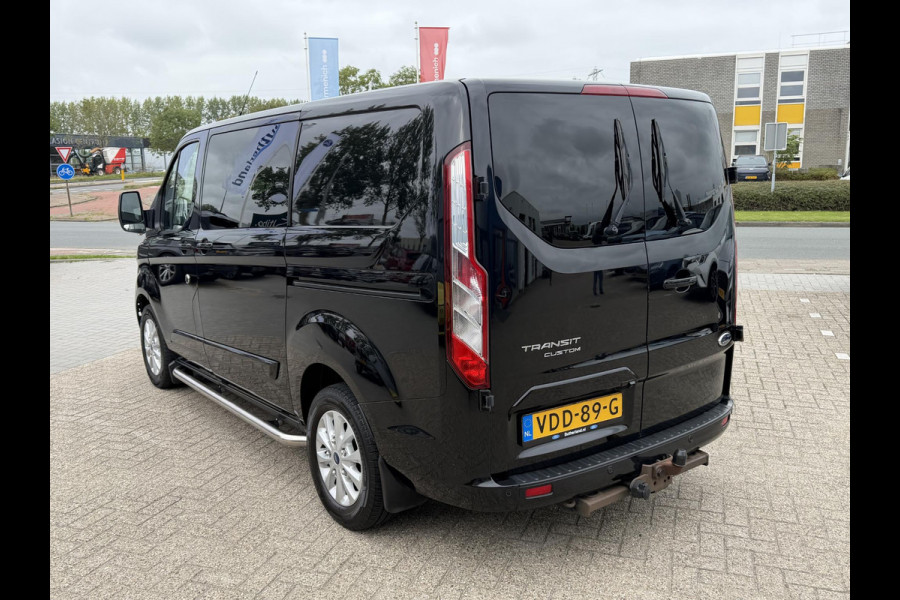 Ford Transit Custom 300 2.0 TDCI L1H1 Limited DC 130pk | Trekhaak | Dubbele Schuifdeur | Apple Carplay/Android auto | Achteruitrijcamera