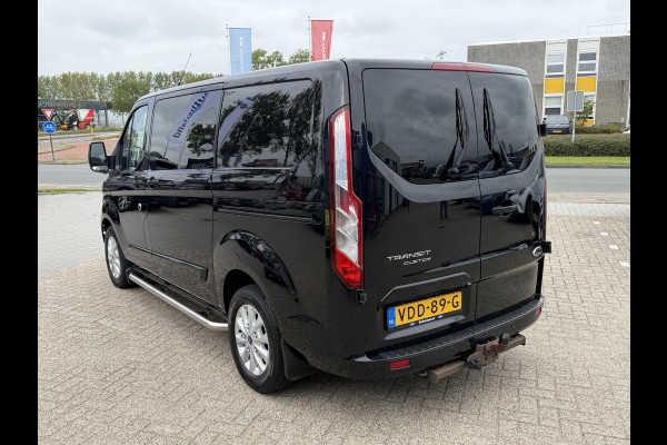 Ford Transit Custom 300 2.0 TDCI L1H1 Limited DC 130pk | Trekhaak | Dubbele Schuifdeur | Apple Carplay/Android auto | Achteruitrijcamera