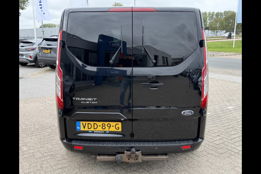 Ford Transit Custom 300 2.0 TDCI L1H1 Limited DC 130pk | Trekhaak | Dubbele Schuifdeur | Apple Carplay/Android auto | Achteruitrijcamera