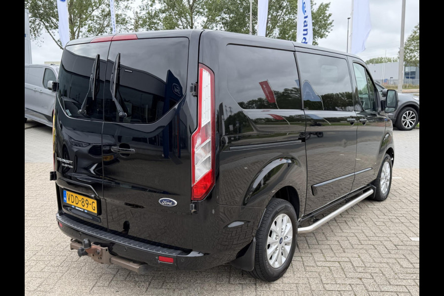 Ford Transit Custom 300 2.0 TDCI L1H1 Limited DC 130pk | Trekhaak | Dubbele Schuifdeur | Apple Carplay/Android auto | Achteruitrijcamera