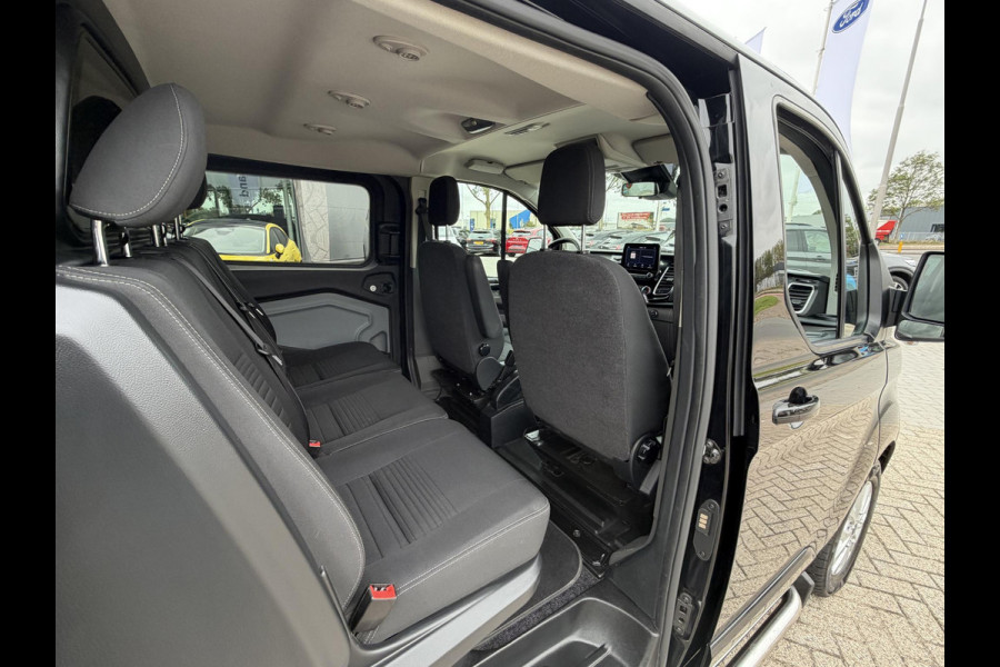 Ford Transit Custom 300 2.0 TDCI L1H1 Limited DC 130pk | Trekhaak | Dubbele Schuifdeur | Apple Carplay/Android auto | Achteruitrijcamera