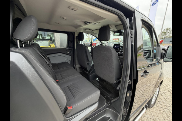 Ford Transit Custom 300 2.0 TDCI L1H1 Limited DC 130pk | Trekhaak | Dubbele Schuifdeur | Apple Carplay/Android auto | Achteruitrijcamera