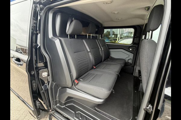 Ford Transit Custom 300 2.0 TDCI L1H1 Limited DC 130pk | Trekhaak | Dubbele Schuifdeur | Apple Carplay/Android auto | Achteruitrijcamera