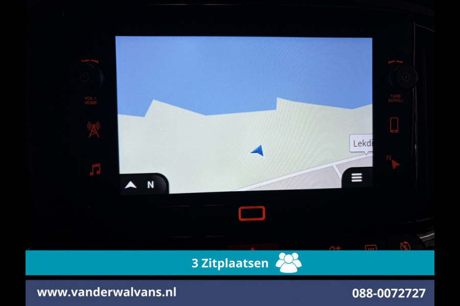 Fiat Doblò Cargo 1.6 MJ 90pk L1H1 Euro6 Airco | 3-Zits | Navigatie | Apple Carplay | Android Auto Zijdeur, Parkeersensoren, Bijrijdersbank