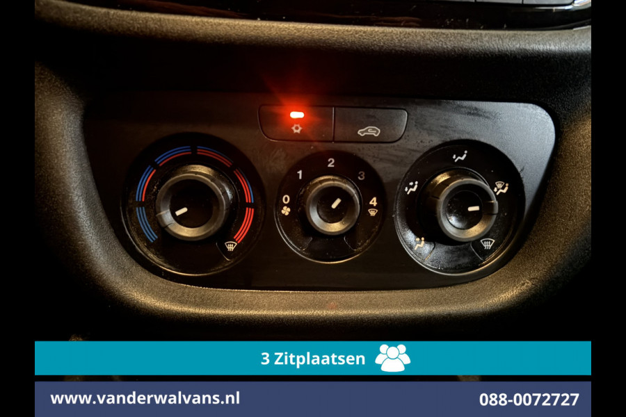 Fiat Doblò Cargo 1.6 MJ 90pk L1H1 Euro6 Airco | 3-Zits | Navigatie | Apple Carplay | Android Auto Zijdeur, Parkeersensoren, Bijrijdersbank