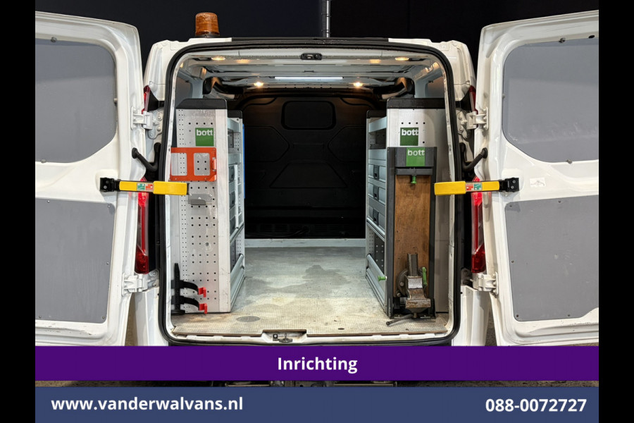 Ford Transit Custom 2.0 TDCI 130pk L2H1 inrichting Euro6 Airco | Camera | LED | 2800kg Trekhaak | Omvormer | Apple Carplay Cruisecontrol, Android Auto, Verwarmde Voorruit, Parkeersensoren, Bijrijdersbank