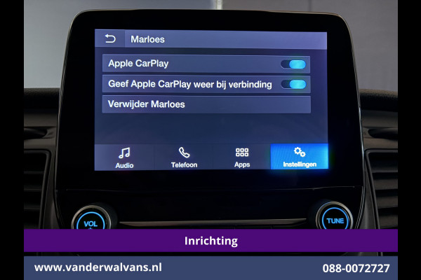 Ford Transit Custom 2.0 TDCI 130pk L2H1 inrichting Euro6 Airco | Camera | LED | 2800kg Trekhaak | Omvormer | Apple Carplay Cruisecontrol, Android Auto, Verwarmde Voorruit, Parkeersensoren, Bijrijdersbank
