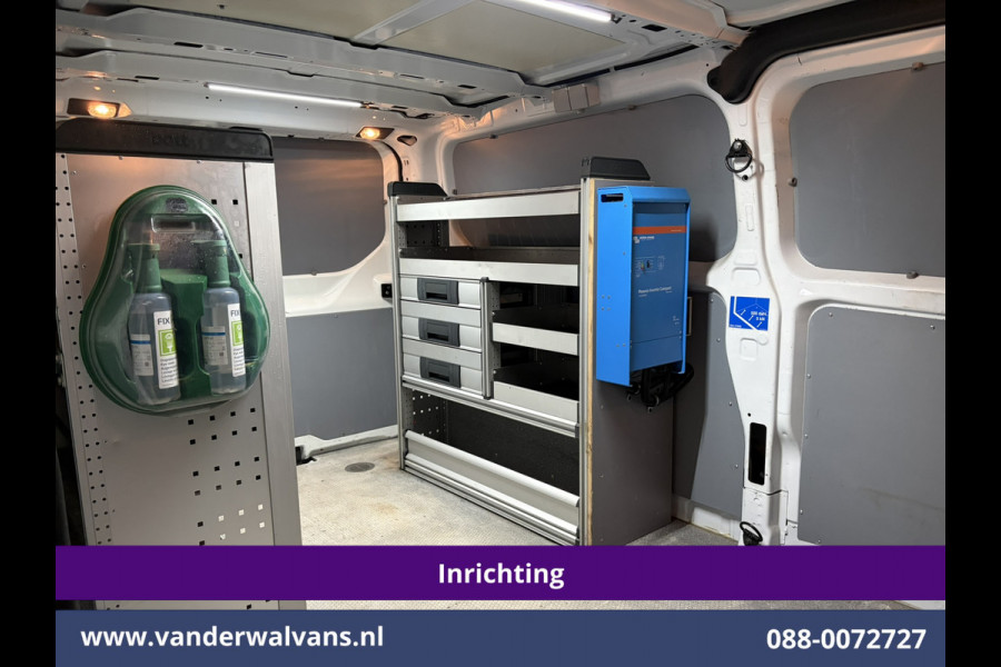Ford Transit Custom 2.0 TDCI 130pk L2H1 inrichting Euro6 Airco | Camera | LED | 2800kg Trekhaak | Omvormer | Apple Carplay Cruisecontrol, Android Auto, Verwarmde Voorruit, Parkeersensoren, Bijrijdersbank