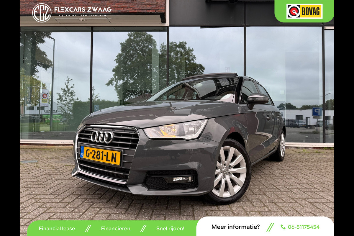 Audi A1 Sportback 1.0 TFSI Advance Sport - Pano/Schuifdak - Navi - Half Leder