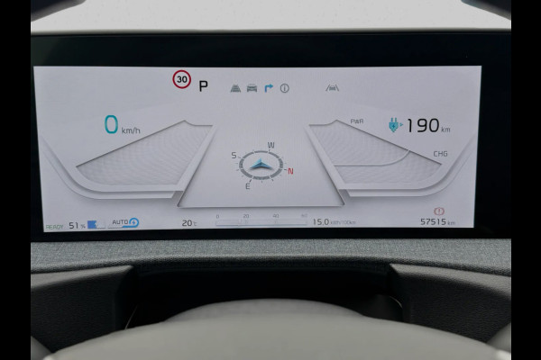 Kia Ev6 Air 58 kWh 99% SoH. (NL-auto, Dealer OndH, 1e Eig, Navi, Stoel+StuurVerwam, Lane Assist, Camera, Navi, Etc)