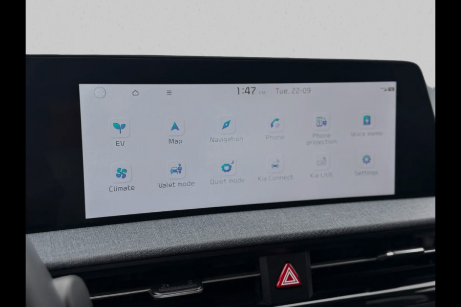 Kia Ev6 Air 58 kWh 99% SoH. (NL-auto, Dealer OndH, 1e Eig, Navi, Stoel+StuurVerwam, Lane Assist, Camera, Navi, Etc)