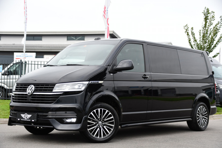 Volkswagen Transporter 2.0 TDI L2H1 28 Bulli Black Edition Virtual, Adaptieve Cruise, Camera, Carlay, LED, Stoelverwarming, Leder, 150pk, Automaat, Uniek!