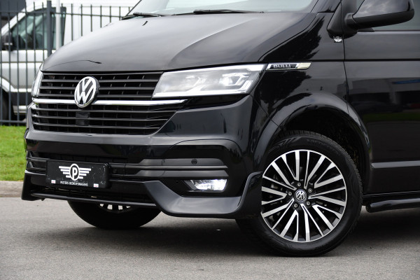 Volkswagen Transporter 2.0 TDI L2H1 28 Bulli Black Edition Virtual, Adaptieve Cruise, Camera, Carlay, LED, Stoelverwarming, Leder, 150pk, Automaat, Uniek!