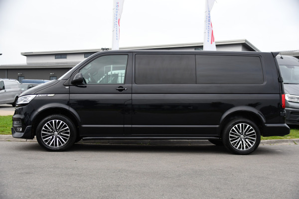 Volkswagen Transporter 2.0 TDI L2H1 28 Bulli Black Edition Virtual, Adaptieve Cruise, Camera, Carlay, LED, Stoelverwarming, Leder, 150pk, Automaat, Uniek!