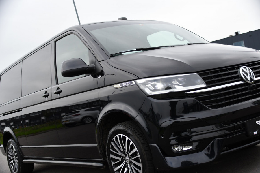 Volkswagen Transporter 2.0 TDI L2H1 28 Bulli Black Edition Virtual, Adaptieve Cruise, Camera, Carlay, LED, Stoelverwarming, Leder, 150pk, Automaat, Uniek!